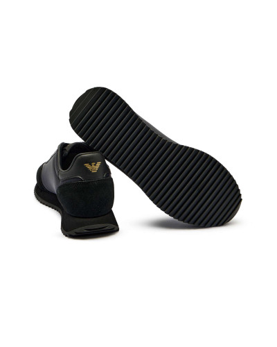 Sneaker EA7 Emporio Armani training black/gold U26EA07 7X000541 AF18609 MZ177