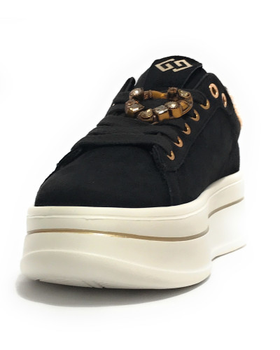 Sneaker donna Gold&gold nero D26GG11 GB989