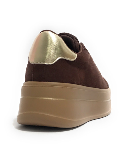 Sneaker donna Gold&gold caffe D26GG12 GB989