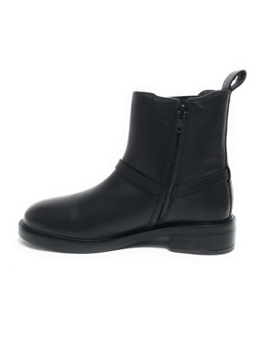 Scarpe Emanuélle Vee stivaletto beatles Uma nero D26EV11 452M-811-16-CRW