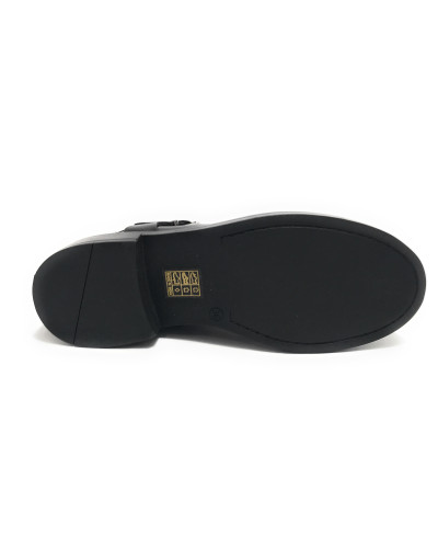 Scarpe Emanuélle Vee stivaletto beatles Uma nero D26EV11 452M-811-16-CRW