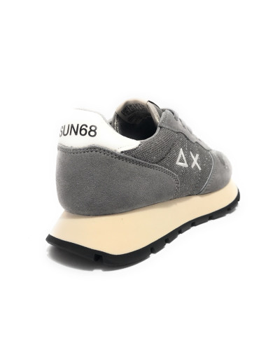 Sneaker Sun68 Ally glitter textile grigio medio D26SU02 Z45204