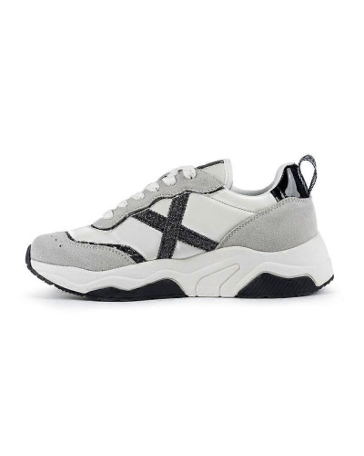 Sneaker donna Munich Wave 174 grigio D26MU03 8770174