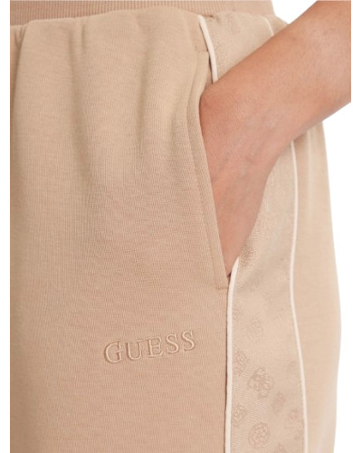 Pantalone donna jogger Guess beige E26GU24 V5YB02KB3P2 C1C2