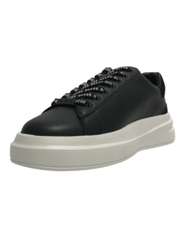 Scarpe uomo Guess sneaker Elba carryover in pelle black U26GU10 FMPVIBSUE12