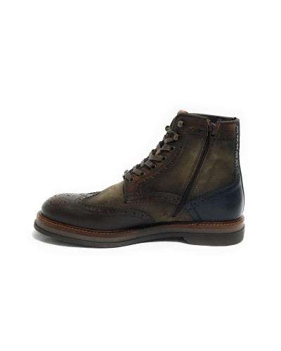 Scarpe uomo Ambitious polacchino stringato in pelle musk combi U26AM06 12432B-6564AM