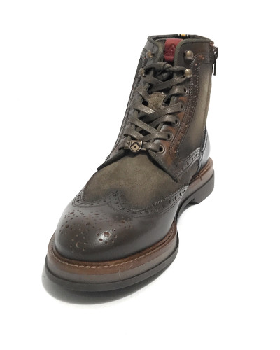 Scarpe uomo Ambitious polacchino stringato in pelle musk combi U26AM06 12432B-6564AM