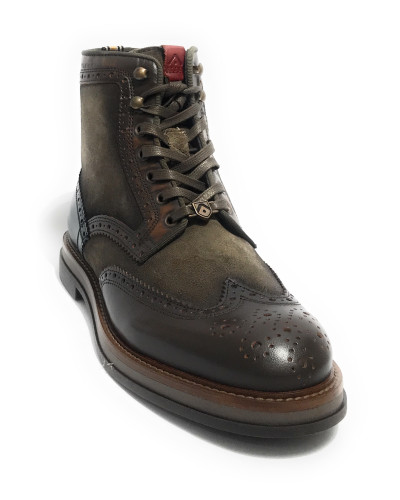 Scarpe uomo Ambitious polacchino stringato in pelle musk combi U26AM06 12432B-6564AM