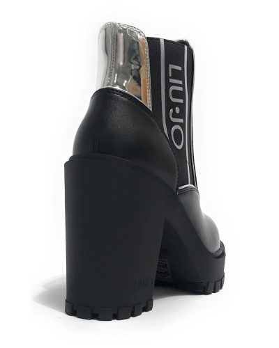 Stivaletto donna Liu-Jo ankle boot Ruby 04 TC 08 nero D26LJ33 SF5073 PX241 22222