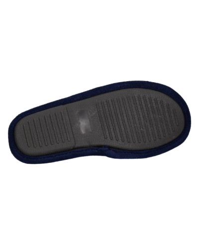 Slipper uomo US Polo pantofola Matte001 in tessuto blu U26UP07