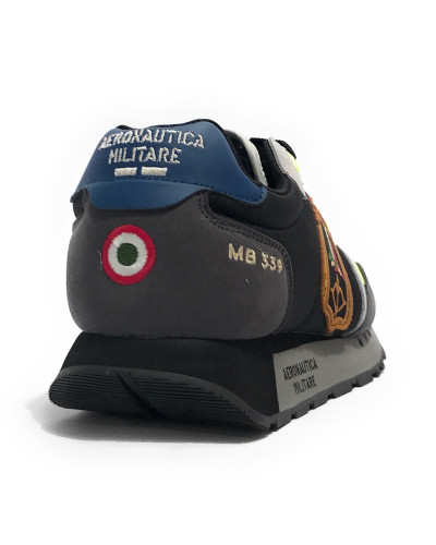 Sneaker Aeronautica Militare black/ gray U26AR01 252SC0292UCT03331