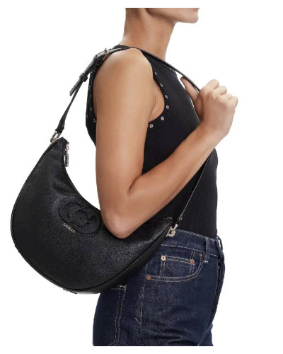 Borsa a spalla Guess Calebra hobo black B26GU29 BG953602