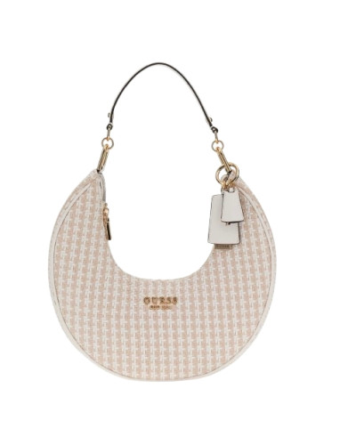 Borsa Guess Mirema hobo shoulder bag white multi B26GU65 WG963102