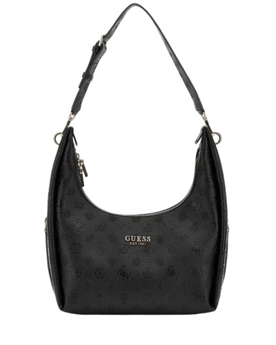 Borsa Guess Phoebe hobo shoulder bag black logo B26GU80 PD966502