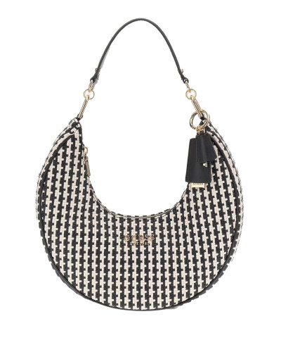 Borsa Guess Mirema hobo shoulder bag black multi B26GU82 WG963102