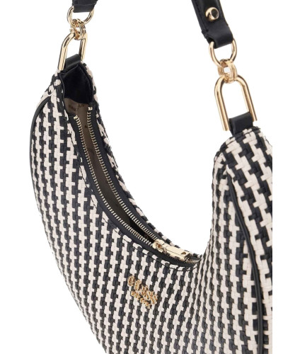 Borsa Guess Mirema hobo shoulder bag black multi B26GU82 WG963102