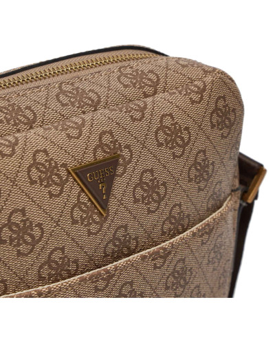 Borsa Guess mini tracolla uomo Torino 4G beige/brown multilogo UB26GU04 HMTOLOP4258