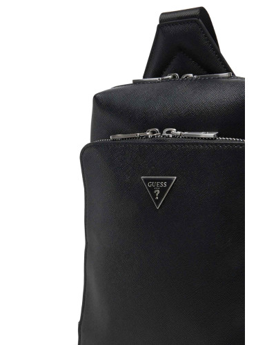 Borsa Guess tracolla uomo Milano black UB26GU06 HMMISAP5226