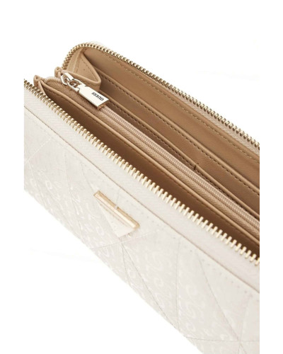 Portafoglio donna Guess Aldina SLG logo white A26GU15 GG9663146