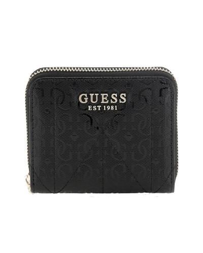 Portafoglio Guess Aldina small zip around black A26GU22 GG9663137