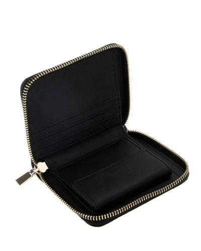 Portafoglio Guess Aldina small zip around black A26GU22 GG9663137