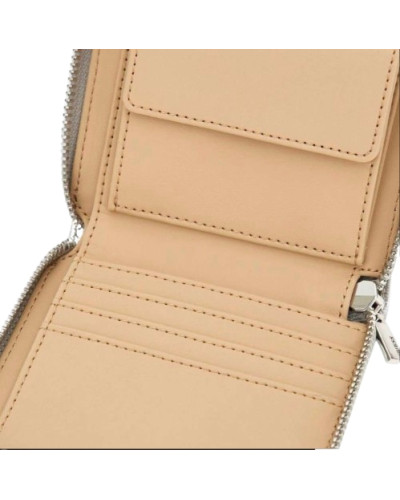 Portafoglio Guess Aldina small zip around silver A26GU16 GY9663137