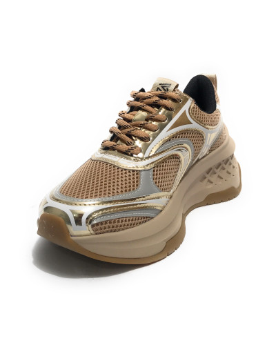 Scarpe donna sneaker Emanuélle Vee Arcade gold/ beige D26EV15 452P-504-10-T168C