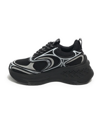 Scarpe donna sneaker Emanuélle Vee Arcade black D26EV21 452P-504-10-T168CB\BLA