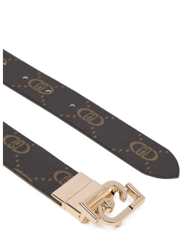 Cintura donna Liu-Jo reversibile hips belt nero C26LJ19 AF5239 E0053