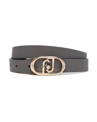 Cintura donna Liu-Jo reversibile hips belt nero/ antracite C26LJ23 AF5252 E0087