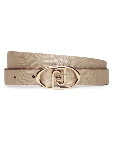 Cintura donna Liu-Jo reversibile hips belt brown/ light gold C26LJ22 AF5252 E0087