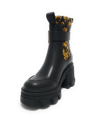 Scarpe donna Versace Jeans Couture Stivaletto nero D26VE06 79VA3S84