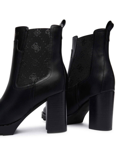 Scarpe donna Guess stivaletto Naelle ecopelle black D26GU28 FLFNLLELE10