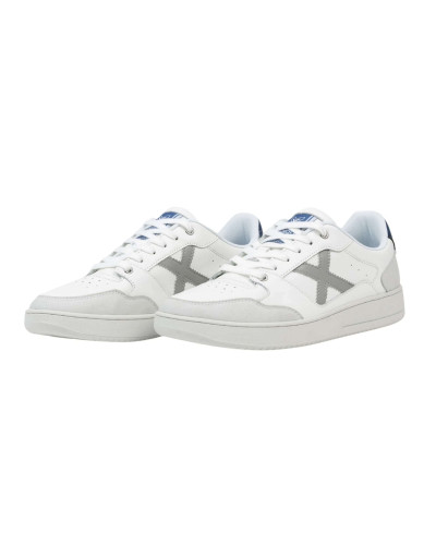 Sneaker Munich uomo Legit Man 103 bianco/ navy U26MU07 8908103