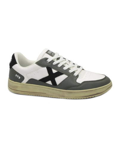 Sneaker Munich uomo Legit Man 105 bianco/ grigio U26MU08 8908105