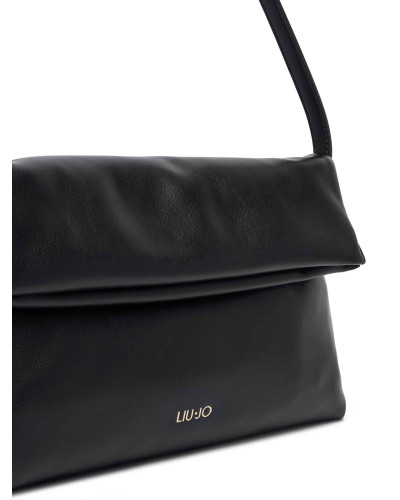 Borsa donna Liu-jo a mano/ tracolla M pochette Riccy nero B26LJ113 AF5097 E0077