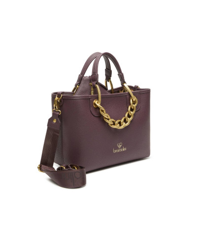 Borsa a mano con tracolla Braccialini Beth Jewels bordeaux B26BR67 B18531