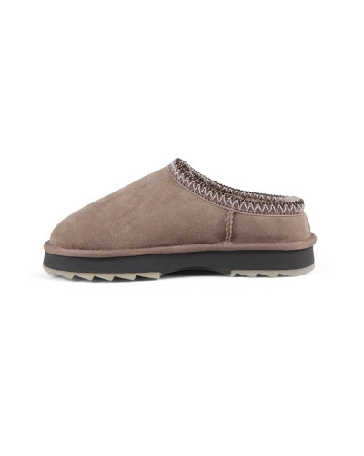 Scarpe donna EMU Pantofole in camoscio Sharky Scuff Mushroom D26EM06 W13179