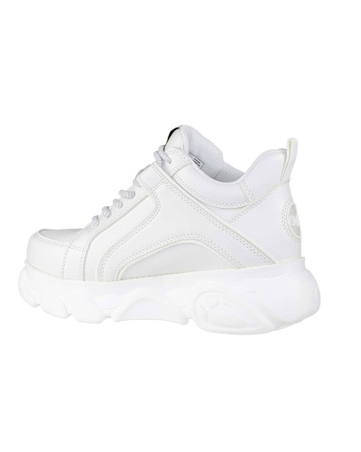 Scarpe donna Buffalo cld Corin sneaker platform bianco D26BF03 BN1630395