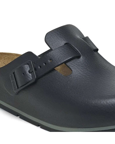 Scarpe sabot unisex Birkenstock Boston Pro black U26BI03 1026222