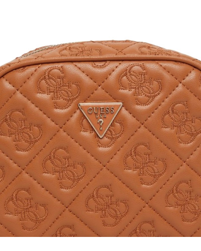 Borsa donna Guess Mini tracolla Adelasia 4G logo caramel B26GU88 QL965814