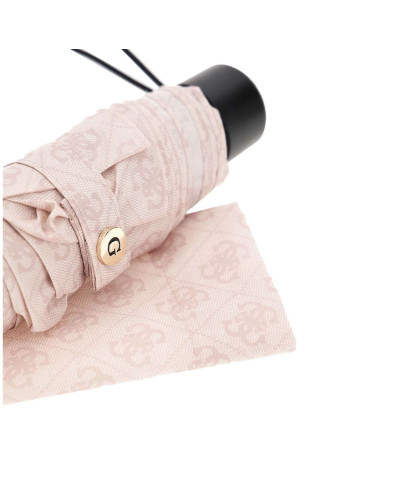Ombrello Guess retraibile 4G logo rosa O26GU02 AW5387POL01