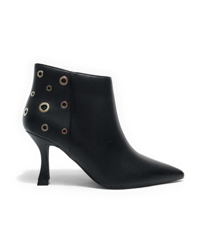 Scarpe donna Gold&gold stivaletto tc 70 ecopelle nero D26GG31 GV112