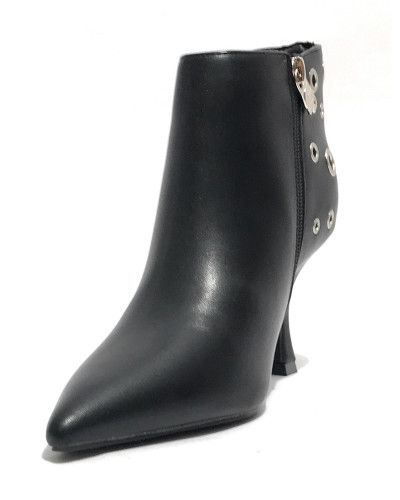 Scarpe donna Gold&gold stivaletto tc 70 ecopelle nero D26GG31 GV112