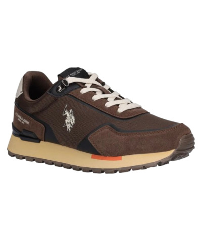 Sneaker running U.S. POLO Aron009 dark brown U26UP08