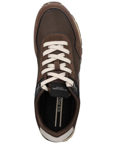 Sneaker running U.S. POLO Aron009 dark brown U26UP08