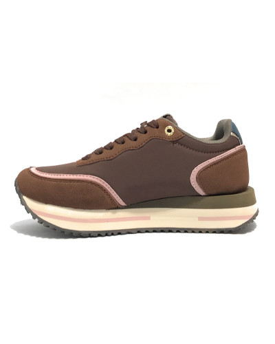Scarpe U.S. POLO Donna sneaker Sacha009 dark brown D26UP10