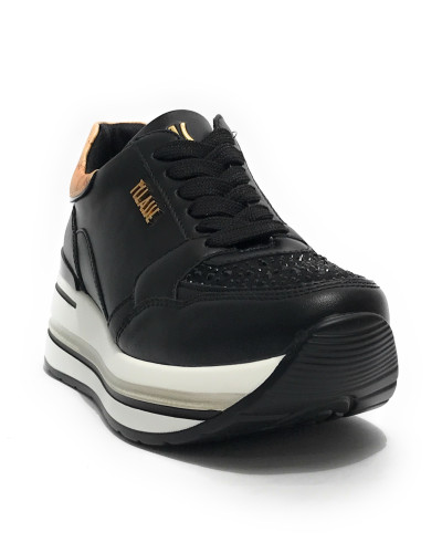 Sneaker donna Alviero Martini 1A Classe ecopelle black D26PC05 Z 1317 301E