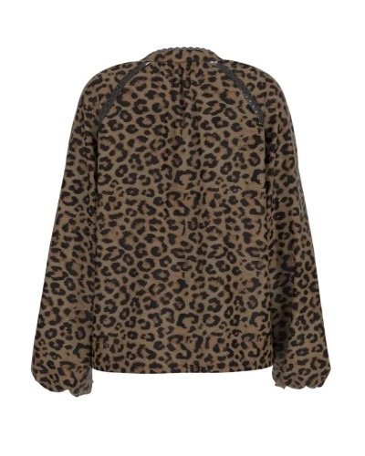 Camicia donna Guess stampa animalier E26GU33 W5BH74WGLA2