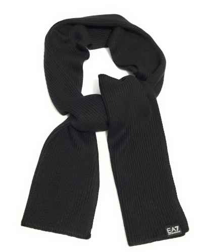 Sciarpa EA7 Emporio Armani black C26EA15 7X000311 AF18469 UB102
